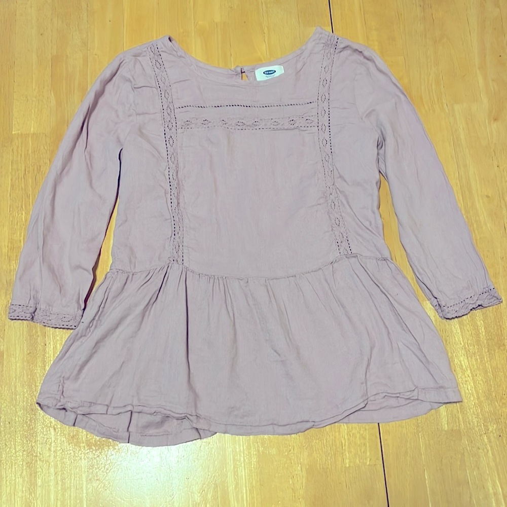 Girls XL (14) mauve blouse